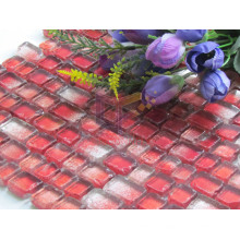 Red Edge Cracked Art Crystal Mosaic (CFC325)